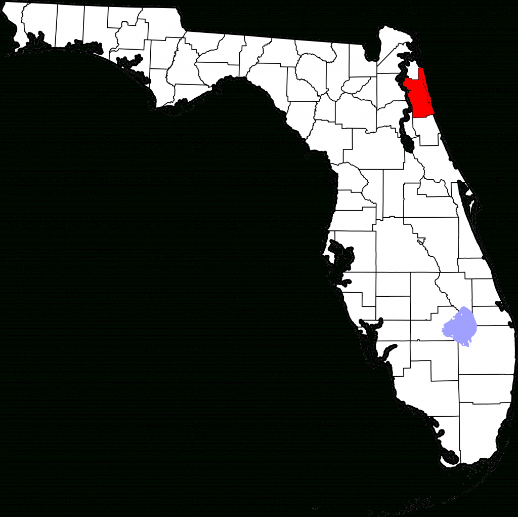 File:map Of Florida Highlighting St. Johns County.svg - Wikipedia - St Johns Florida Map