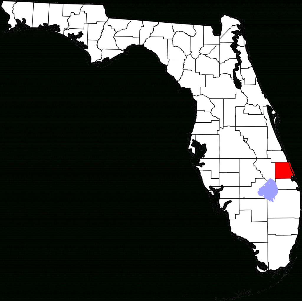 File:map Of Florida Highlighting St. Lucie County.svg - Wikimedia - Map Of Florida With Port St Lucie