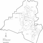 File:map Of Lafayette Parish Louisiana With Municipal And District   Printable Map Of Lafayette La
