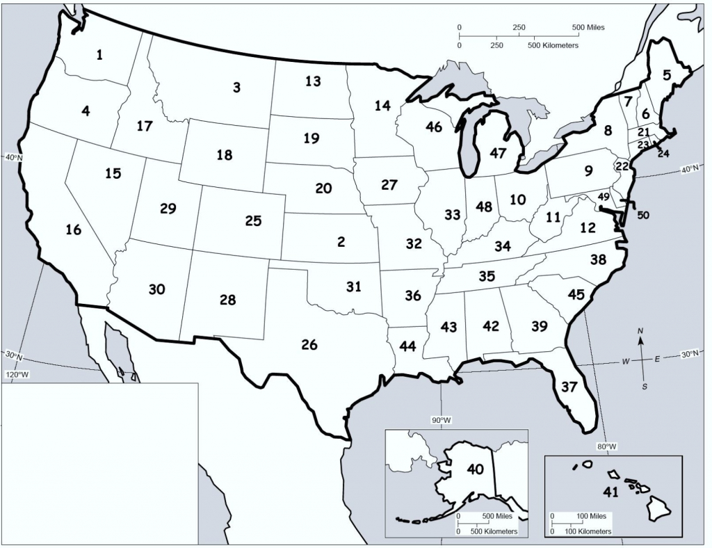 Fill In The Blank Us Map Quiz Geography Blog Printable Maps Of North - Blank Us Map Printable