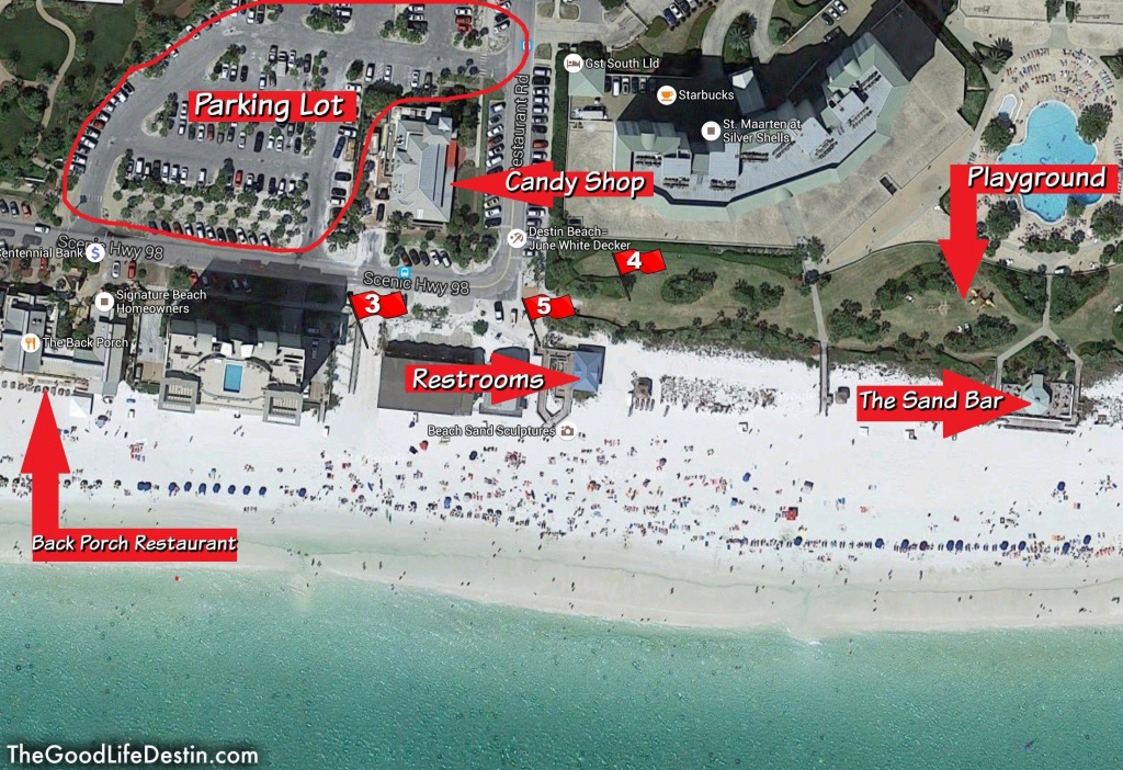Find Your Perfect Beach In Destin Florida | Fyi | Destin Florida - Destin Florida Map Of Beaches