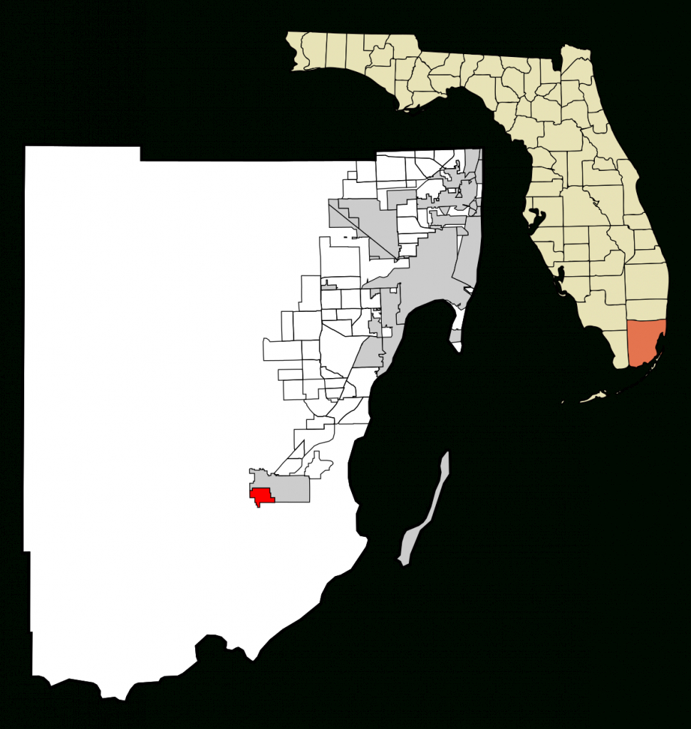 Florida City, Florida - Wikipedia - Map Of Florida Showing Dade City