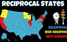 Florida Ccw Reciprocity Map 2018