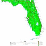 Florida Contour Map   Topographic Map Of South Florida