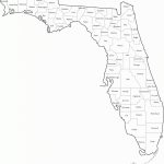 Florida County Map With County Names   South Florida County Map