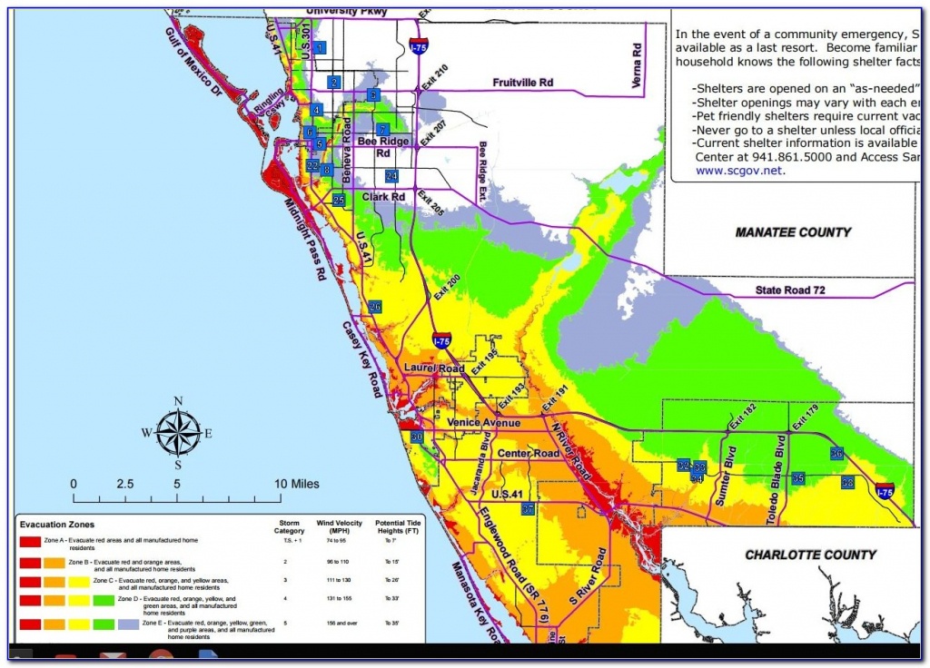 Venice Florida Flood Map Printable Maps