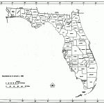 Florida Free Map   Florida Map Outline Printable