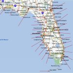 Florida Gulf Coast Beaches Map | M88M88   Map Of Florida Coastal Cities