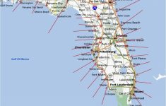 Map Of Florida Coastal Cities