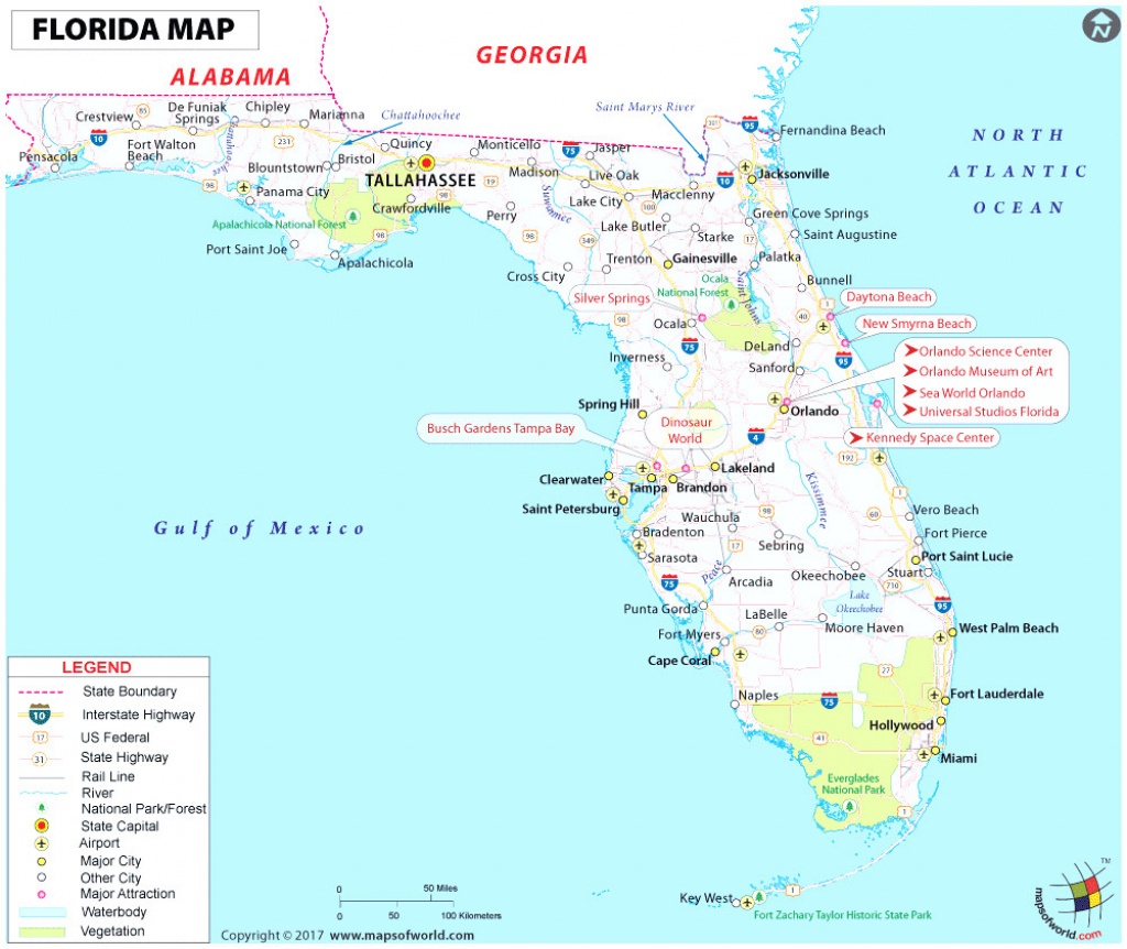 Map Of Florida West Coast Beaches | Printable Maps