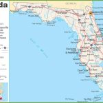 Florida Highway Map   Map Of All Springs In Florida