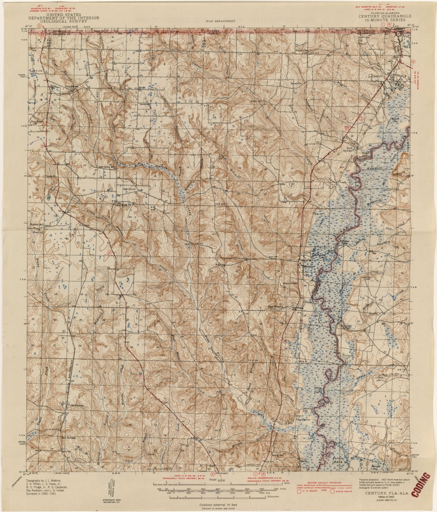 Florida Historical Topographic Maps - Perry-Castañeda Map Collection - Usgs Topographic Maps Florida