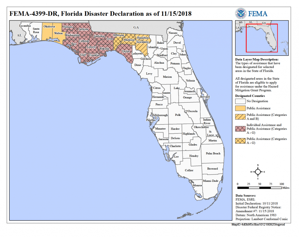 Florida Hurricane Michael (Dr-4399) | Fema.gov - Flood Insurance Rate Map Florida