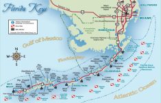 Florida Keys Map With Mile Markers