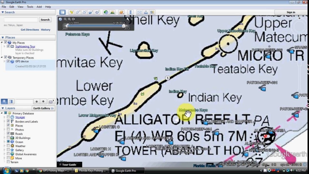 Florida Keys Fishing Map And Fishing Spots - Youtube - Florida Keys Fishing Map