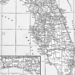 Florida Map Black And White Stock Photos & Images   Alamy   Florida Map Black And White
