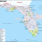 Florida Map | Map Of Florida (Fl), Usa | Florida Counties And Cities Map   St Augustine Florida Map
