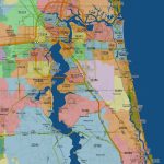 Florida Map With Zip Codes And Travel Information | Download Free   Florida Zip Code Map