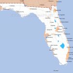 Florida Maps   Map Of Florida Showing Coral Springs