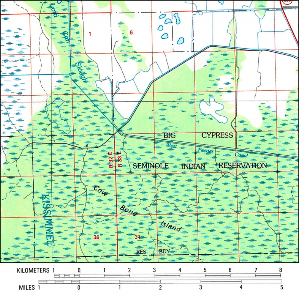 Florida Maps - Native American Maps - Seminole Florida Map