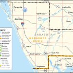 Florida Maps   Sarasota County   Sarasota County Florida Elevation Map