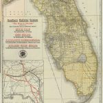 Florida Memory   Map Of Florida, Ca. 1922   St Leo Florida Map