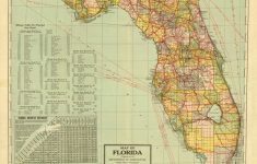 State Of Florida Map Mileage
