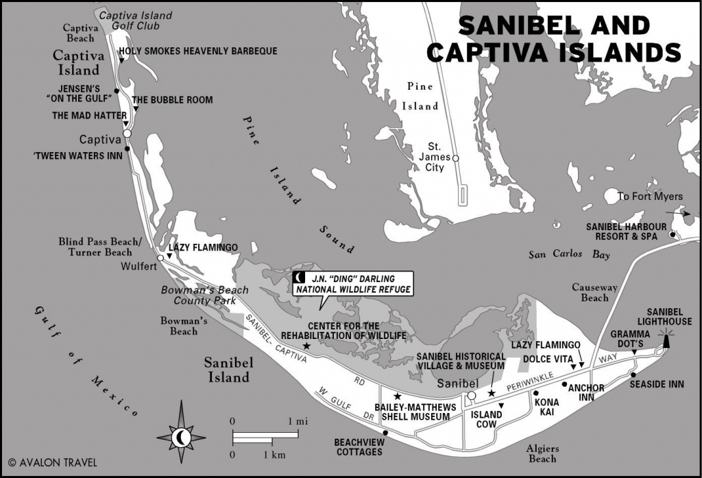 Florida | Oliver Style | Captiva Island, Sanibel Island, Island - Florida Gulf Islands Map