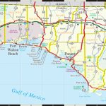Florida Panhandle Map   Map Of Florida Panhandle Gulf Coast