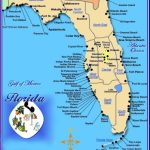 Florida | Places I Want To Visit | Map Of Florida Gulf, Florida Gulf   Central Florida Attractions Map