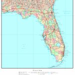 Florida Political Map   Laminated Florida Map