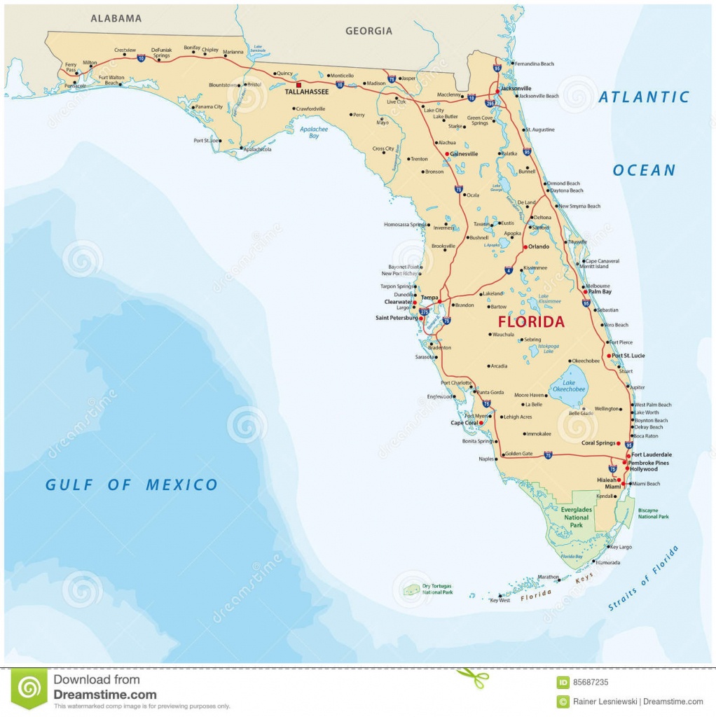 National Parks In Florida Map - Printable Maps