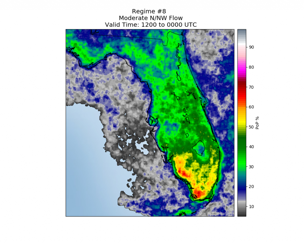 Florida Sea Breeze Regime #8 - Seabreeze Florida Map