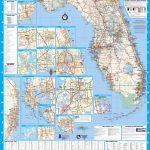 Florida Wall Map Executive Commercial Edition   Intracoastal Waterway Florida Map