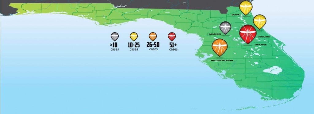 Florida Zika Virus Outbreak Tracking Map - Turner Pest Control - Zika Virus Florida Map