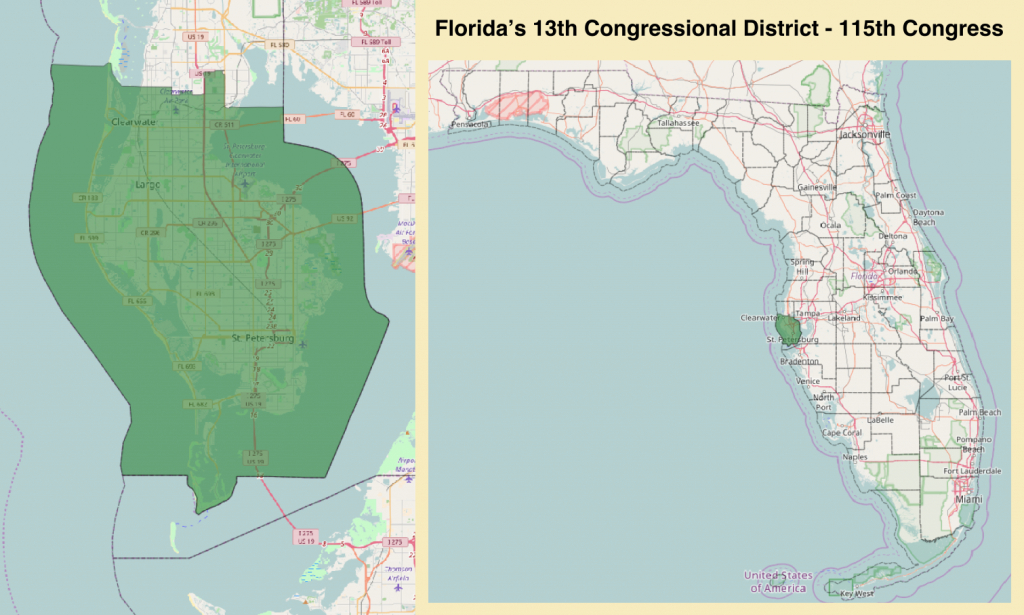 Florida&amp;#039;s 13Th Congressional District - Wikipedia - Redington Beach Florida Map