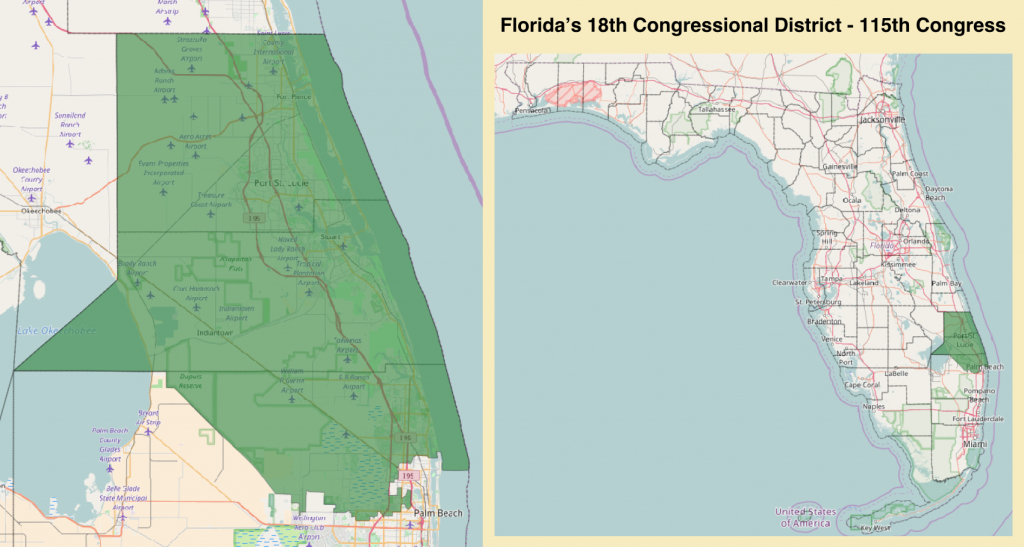 Florida&amp;#039;s 18Th Congressional District - Wikipedia - District 27 Florida Map