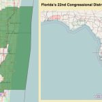 Florida's 22Nd Congressional District   Wikipedia   Mexico Beach Florida Map