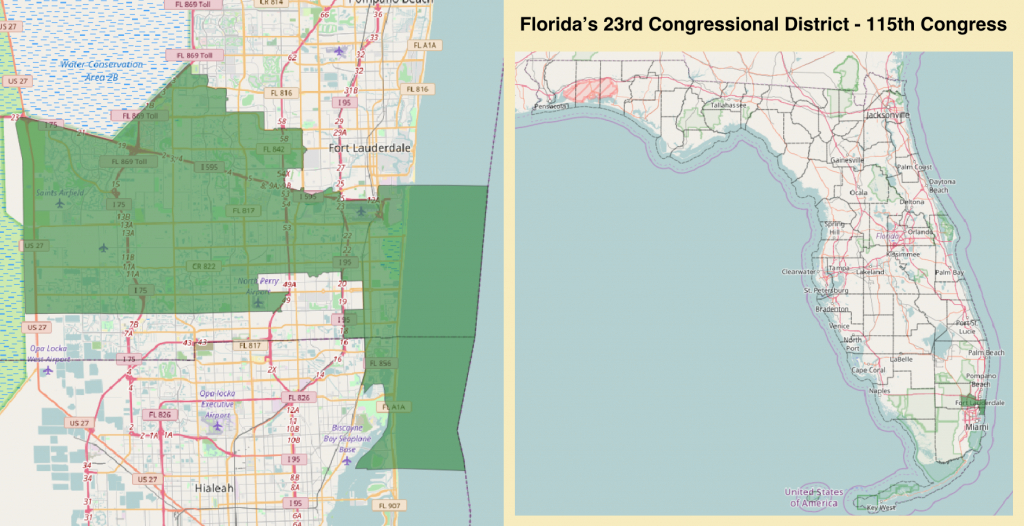 Florida&amp;#039;s 23Rd Congressional District - Wikipedia - Florida 6Th Congressional District Map