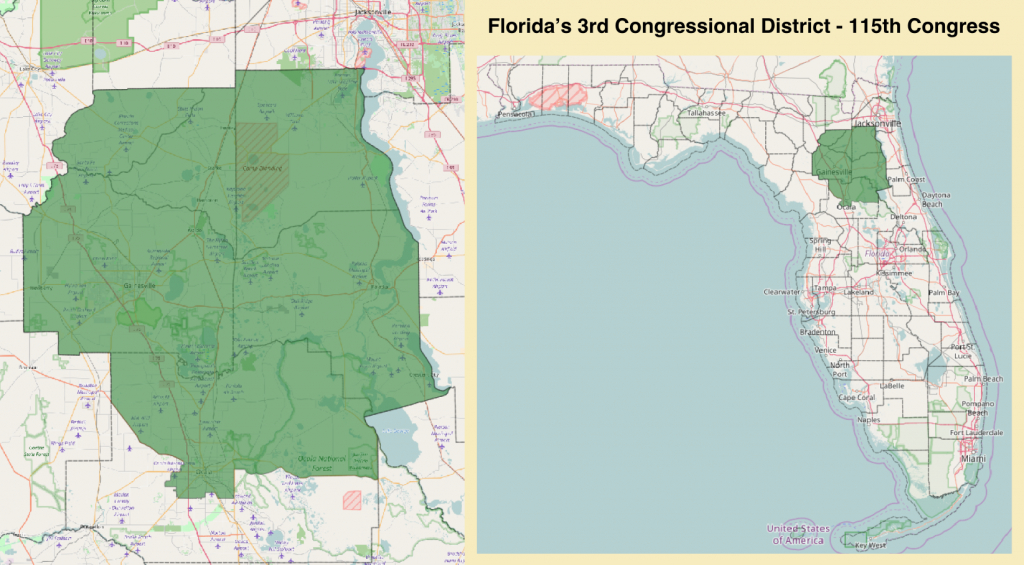 Florida&amp;#039;s 3Rd Congressional District - Wikipedia - Florida 6Th District Map