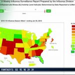Flu Activity Is Widespread In Parts Of The Country, Including A   Flu Map Florida
