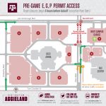 Football Parking & Information   Texas A&m Parking Lot Map