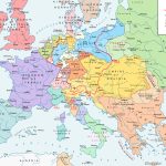 Former Countries In Europe After 1815   Wikipedia   Free Printable Map Of Europe