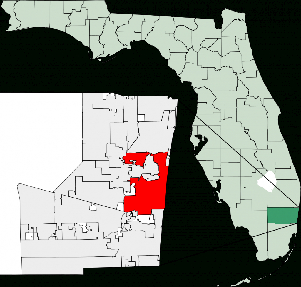 Fort Lauderdale, Florida - Simple English Wikipedia, The Free - Where Is Fort Lauderdale Florida On The Map