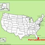 Fort Lauderdale Maps | Florida, U.s. | Maps Of Fort Lauderdale   Where Is Fort Lauderdale Florida On The Map