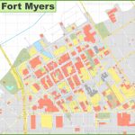 Fort Myers Downtown River District Map   Printable Map Of Ft Myers Fl