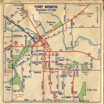 Fort Worth Street Map C1940 | Foat Wuth I Luv U! | Fort Worth Map   Street Map Of Fort Worth Texas