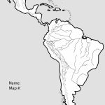Free Blank Map Of North And South America Latin 17 At Physical Quiz   Free Printable Map Of North America