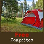 Free Camping   Washington And Oregon Sites You Can Stay At For Free   Free Camping California Map