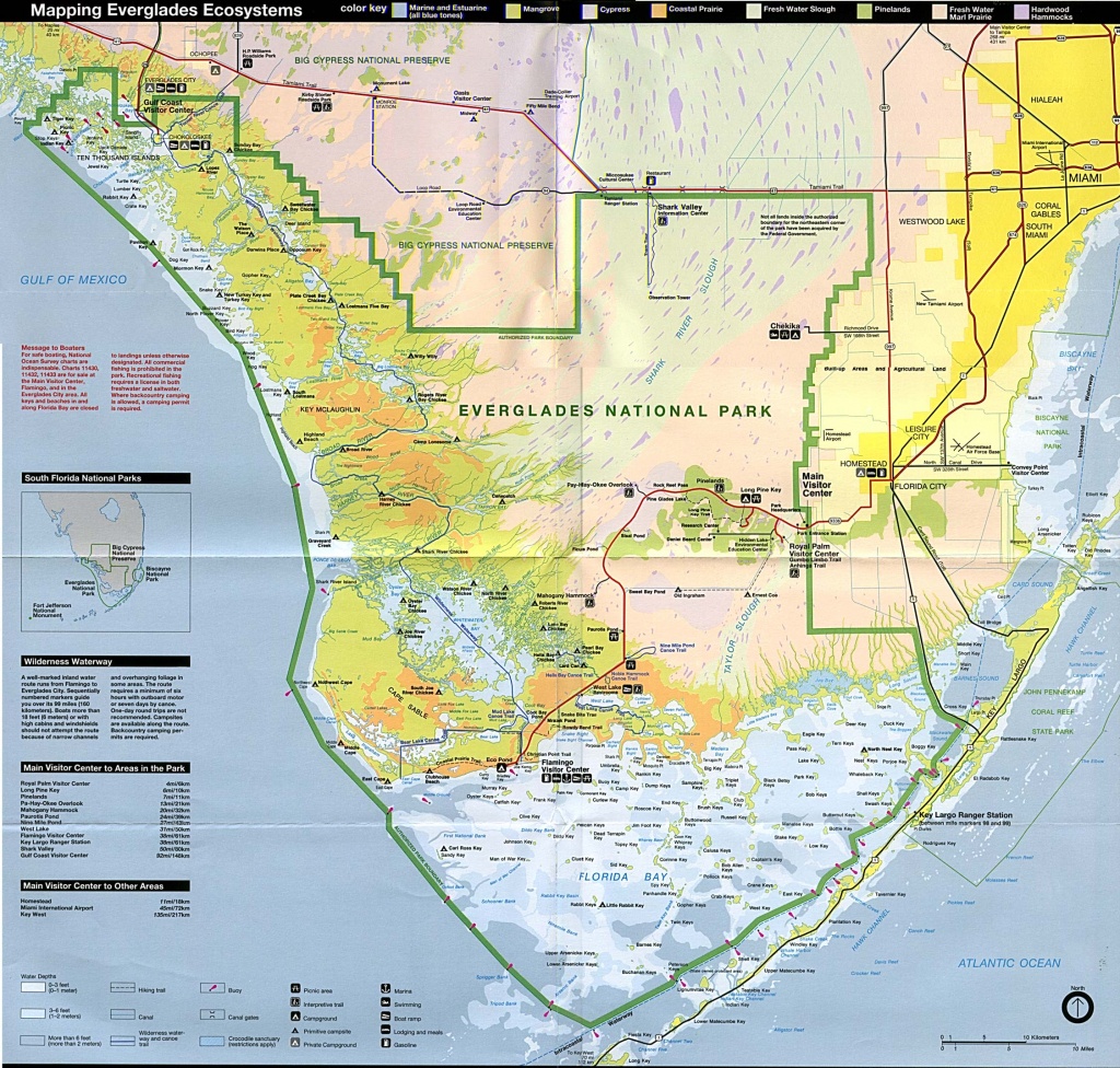 Free Download Florida National Park Maps - National Parks In Florida Map